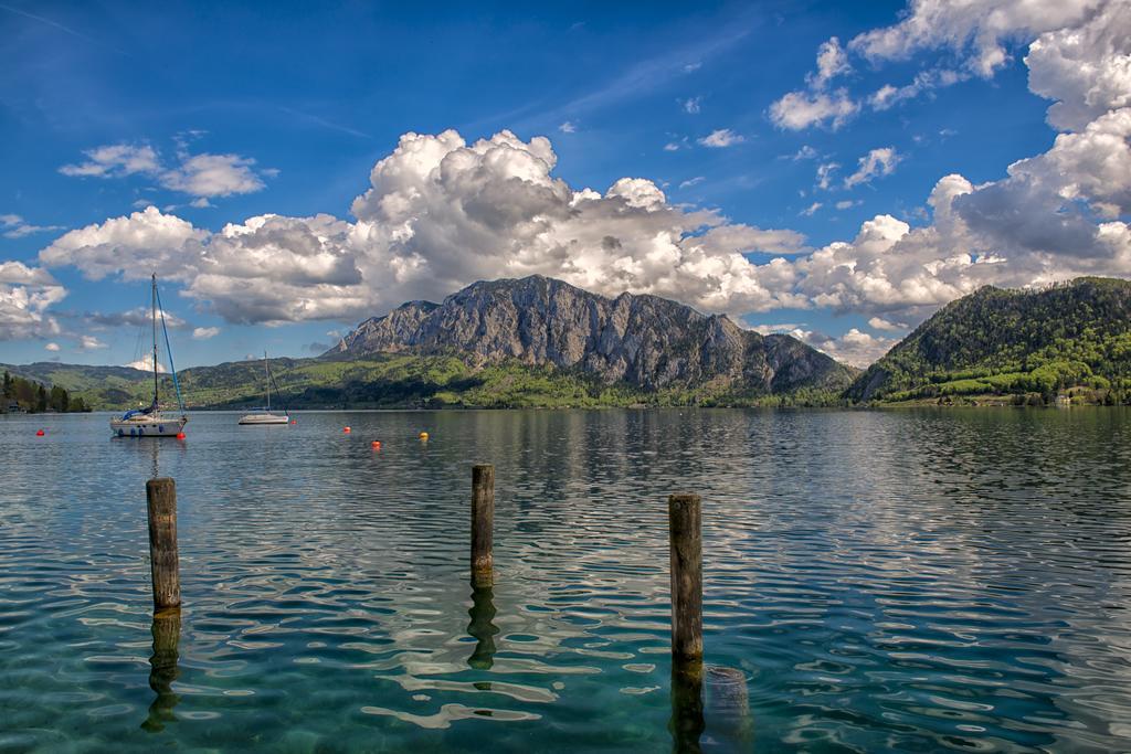 Gasthaus Pension Zur Nixe Штайнбах-ам-Аттерзее Экстерьер фото